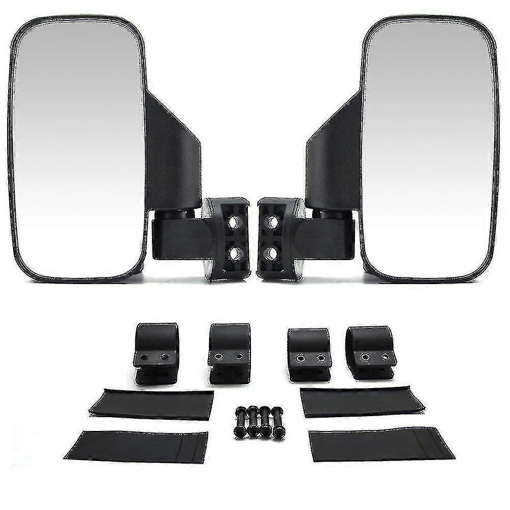 Side Mirrors Suitable for Certain Brands of UTVs, Designed for Polaris, Can Am, Yamaha, and Honda Models
