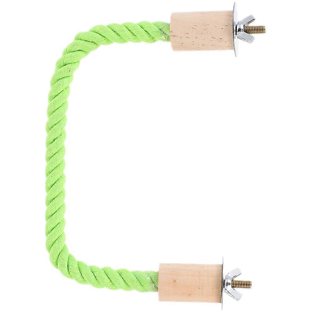Cage Toy with Cotton Rope Perch, Keeps Parrots Active and Happy, Performance
