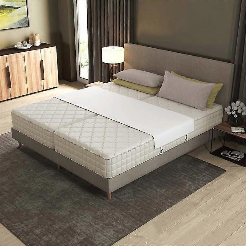 Mattress Stopper for Double Bed - Universal Mattress Wedge: Strap to Connect Two Mattresses into One Large Bed Surface