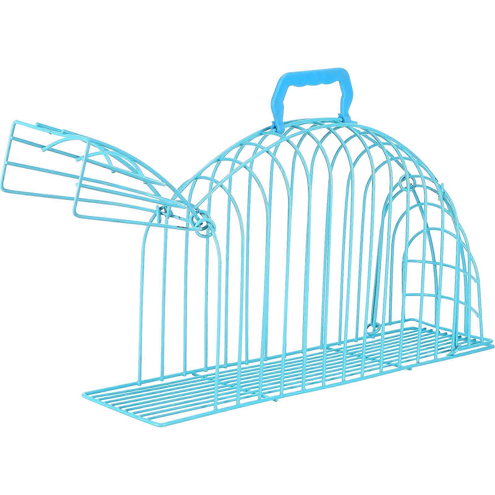 Taşınabilir Aşınmaya Dayanıklı Kedi Banyo Kafesi Saplı, Küçük İç Mekan Kedileri & Yavru Kediler için Çizilmeye Dayanıklı Evcil Hayvan Duş Kabini, Dayanıklı Bakım & Yıkama