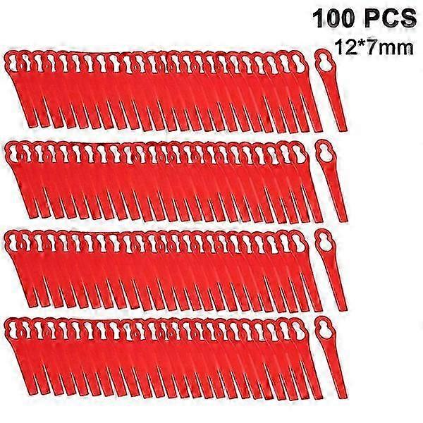 100 plastic grass trimmer blades Cordless trimmer blades