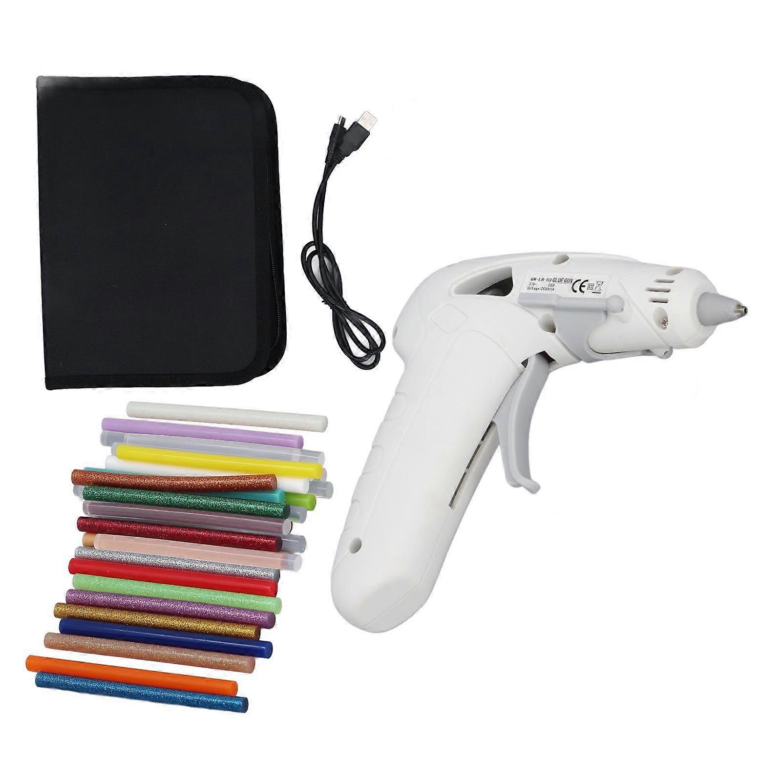 2025 Τελευταίο μοντέλο Hot Melt Glue Gun USB επαναφορτιζόμενο ασύρματο μίνι Hot Melt