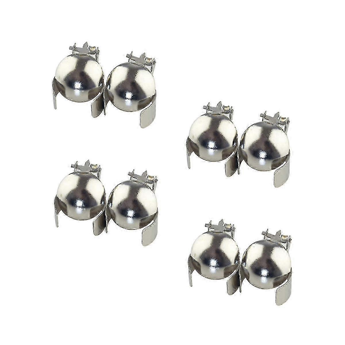 Silver Auto Candle Snuffer Safe Flame Extinguisher Clip - Yvan - Silver