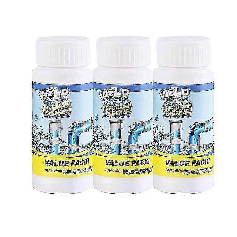 2025 1-3X Wild Tornado Powerful Sink Drain Cleaner High Efficiency Clog Remover Setc