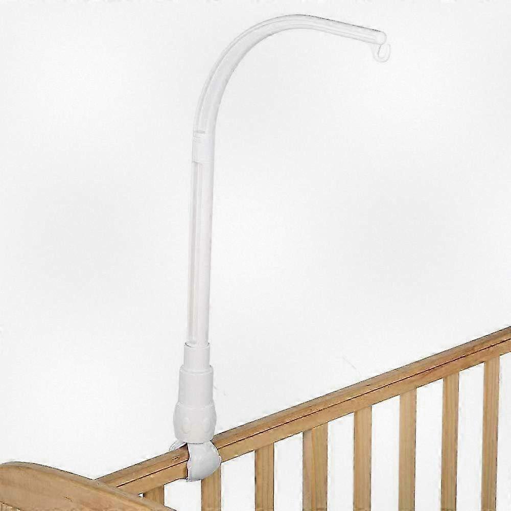 Baby Bed Mobile Holder with Hanging Arm and Rod for Cribs, Bell and Toy Accessories (Toys Not Included)
