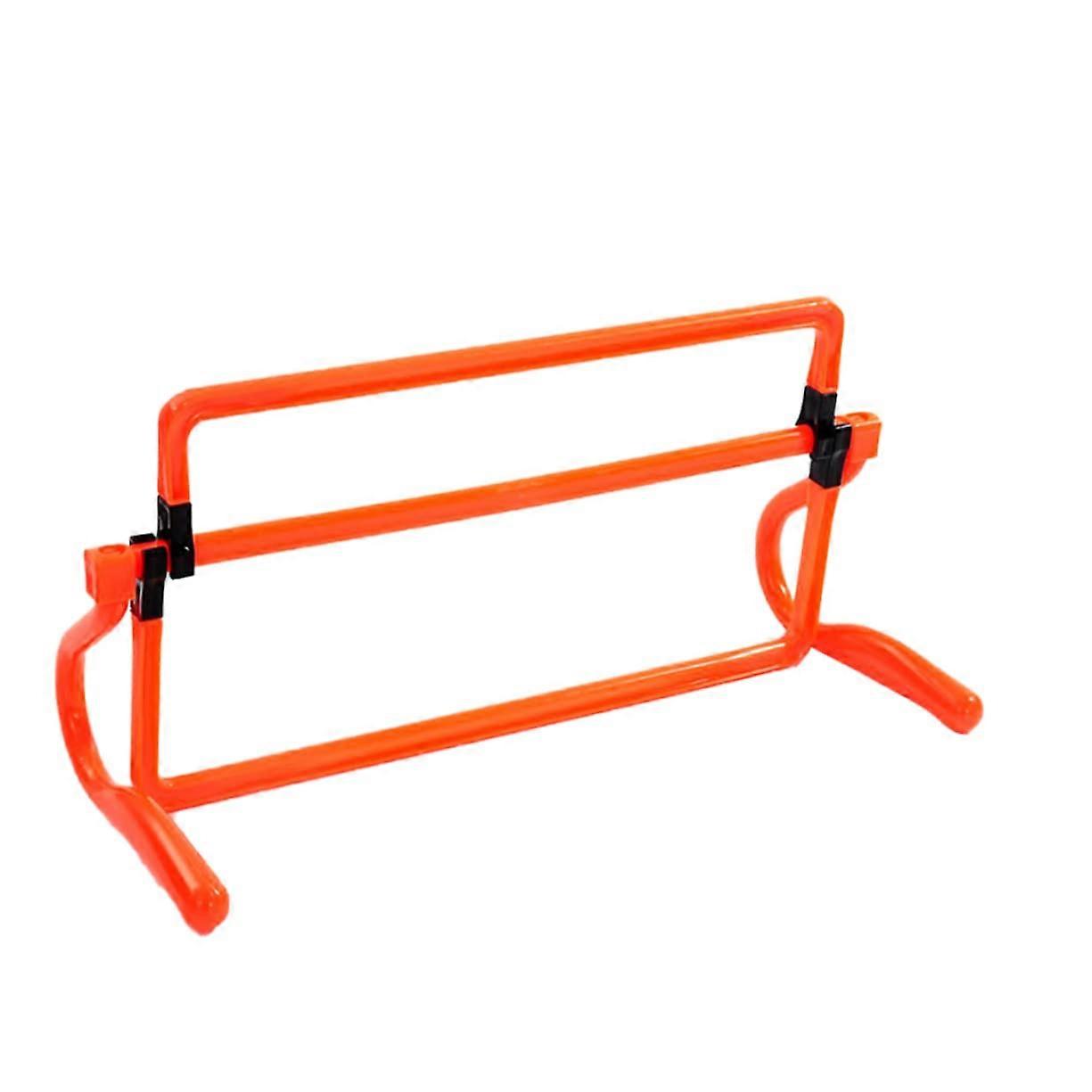 Removable training hurdles for agility soccer training orange