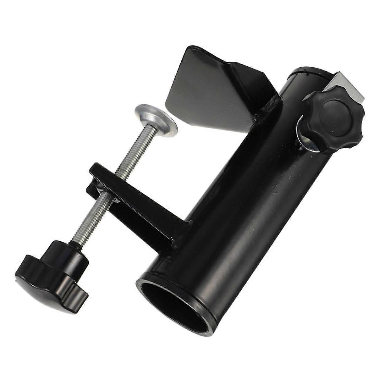 Outdoor Umbrella Stand with Clip Universal Table Mount for Parasols for Garden and Beach Secure Hold for Optimal Shade