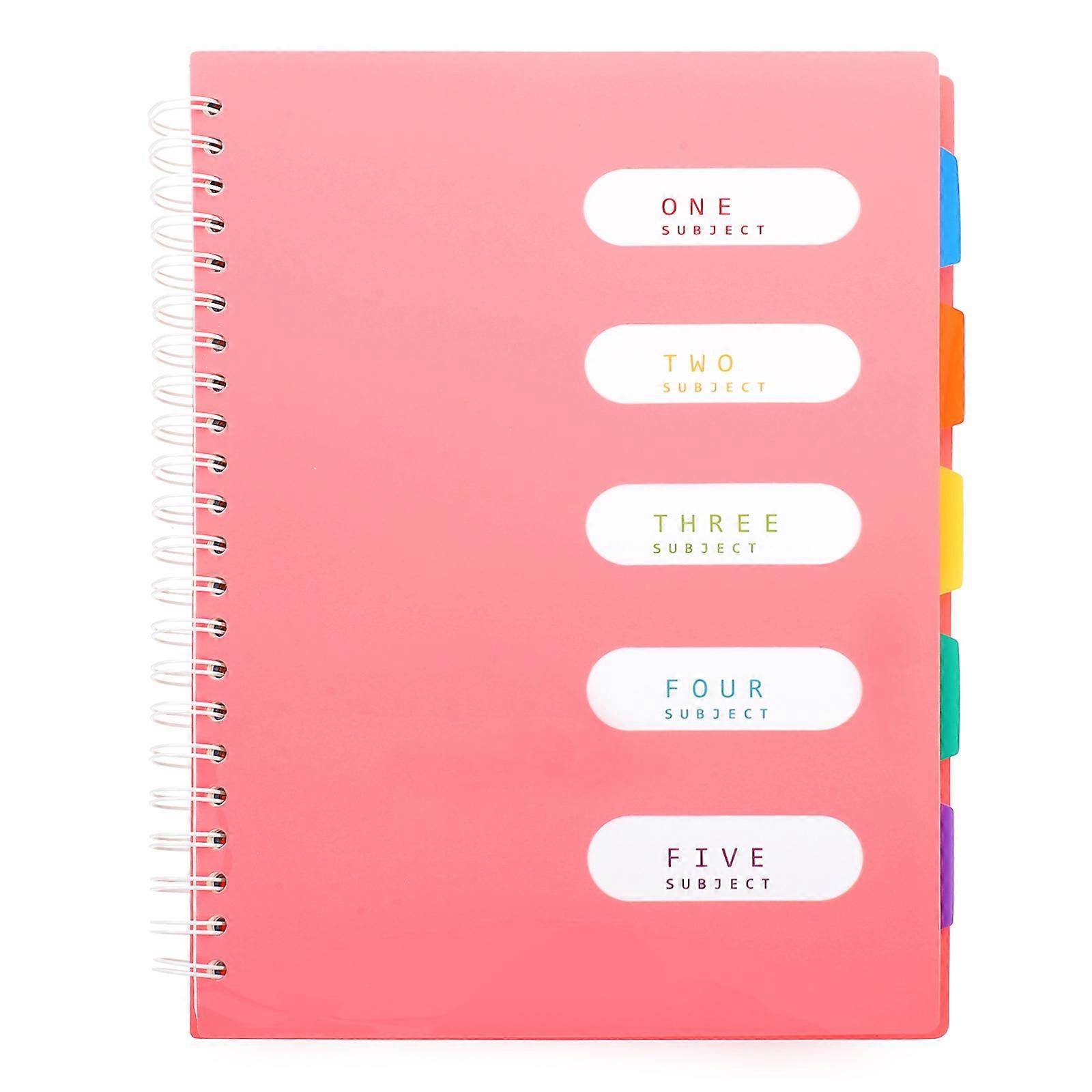 Practical Notebook Spiral Notebook Rectangular Classic Minimalist Design Work Study Travel 1Pack