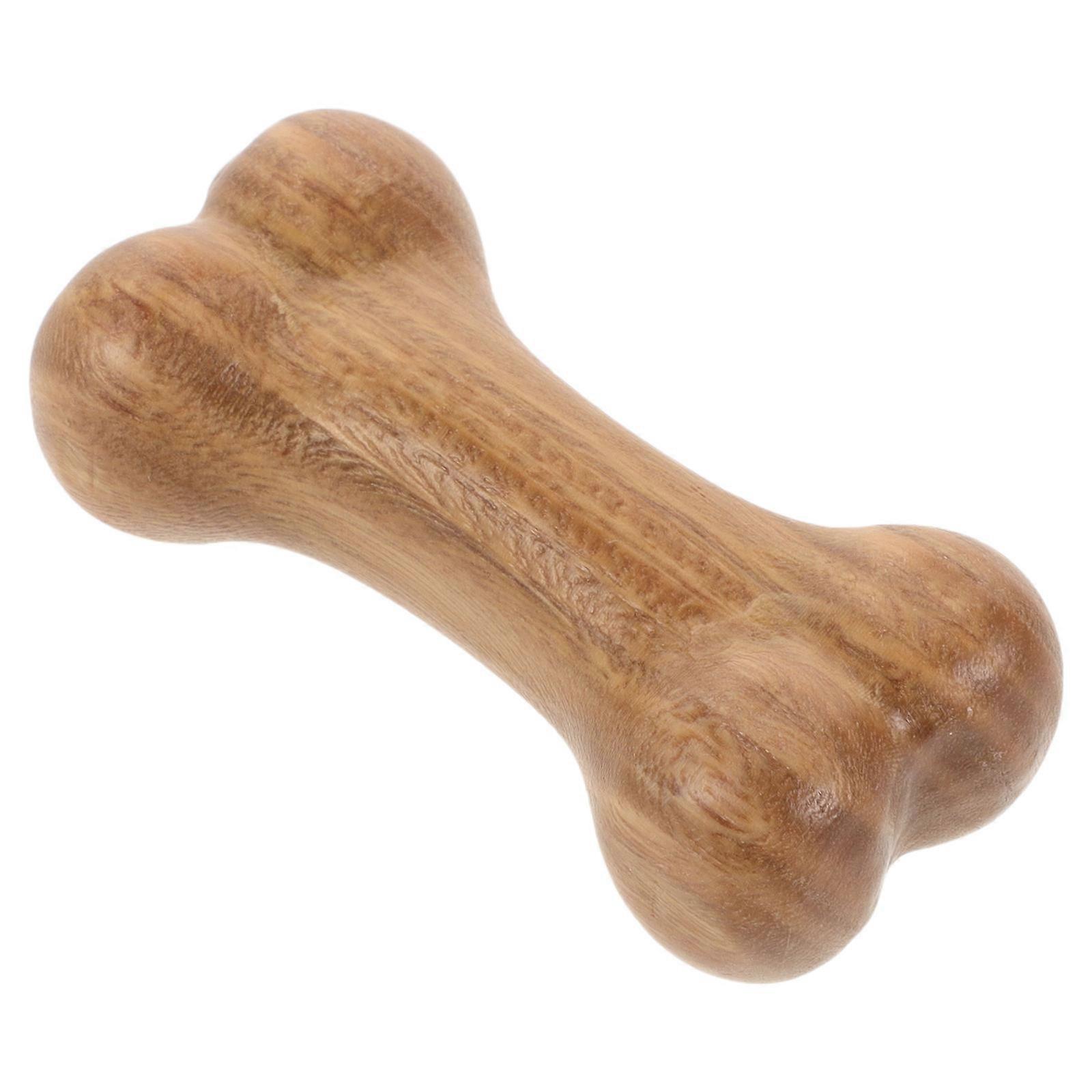 Mini Toy Wooden Bone Keepsake Enhances Finger Dexterity Home Decor Collectibles Light Brown 5.80X3.00X1.80CM 1Set