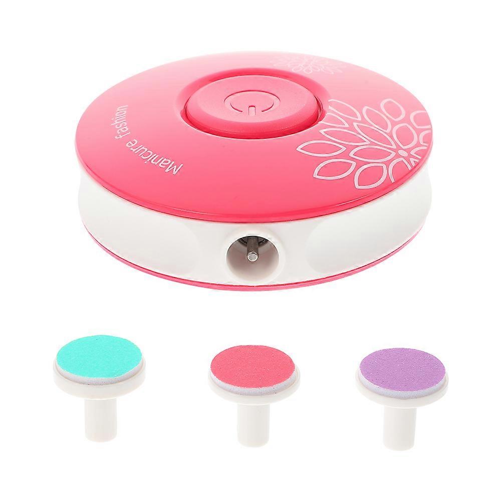 Electric Nail File Set – Portable, Lightweight Manicure Polisher with Grinding Heads for Safe, Trimming