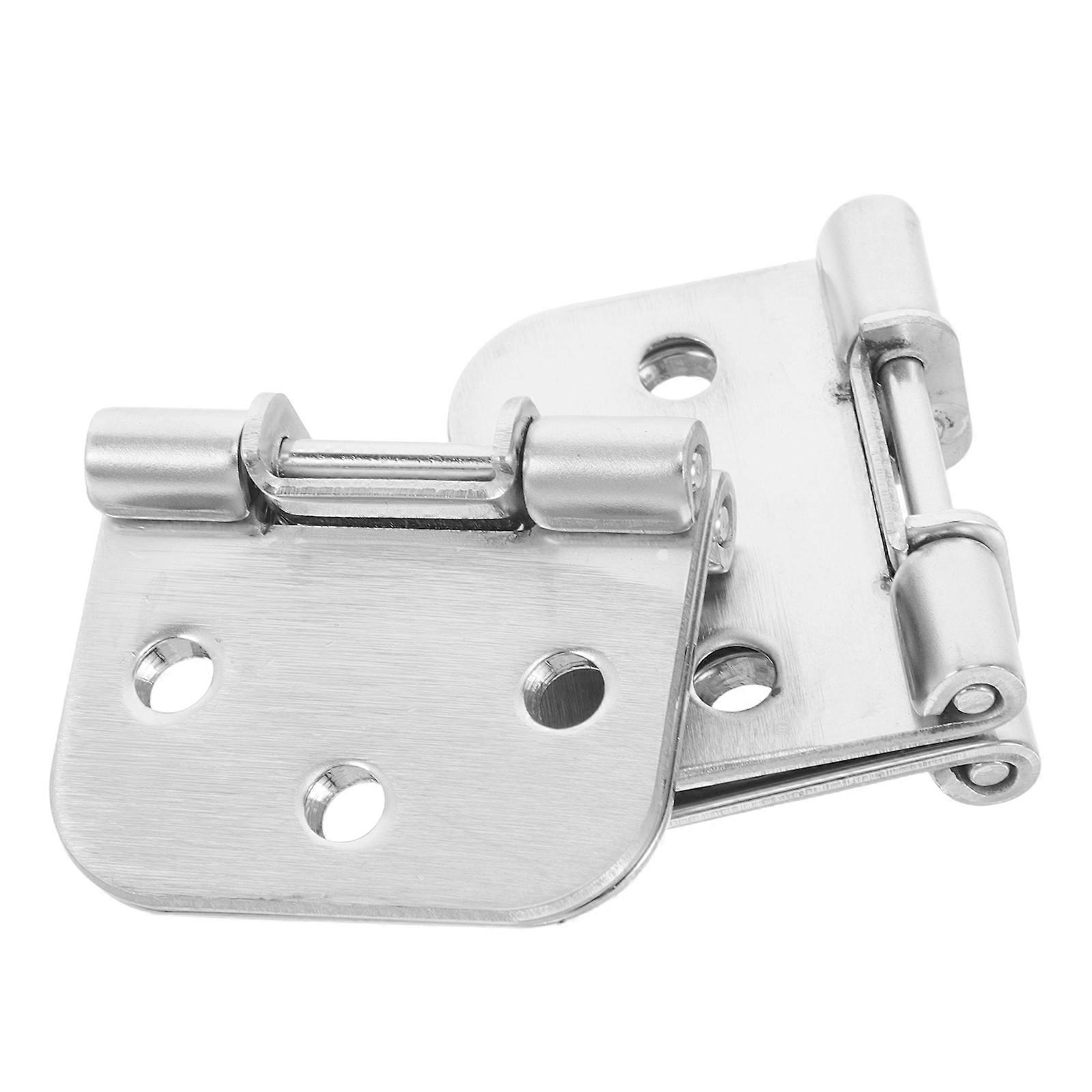 Small Hinges Rectangular Modern Design Durable Furniture Hinges Indoor Dining 2Pcs