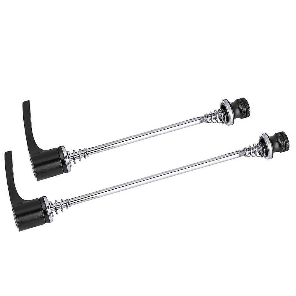 paire de broches à dégagement rapide pour vélo, axe de 157 mm et 197 mm, pour VTT et vélo de route, noir