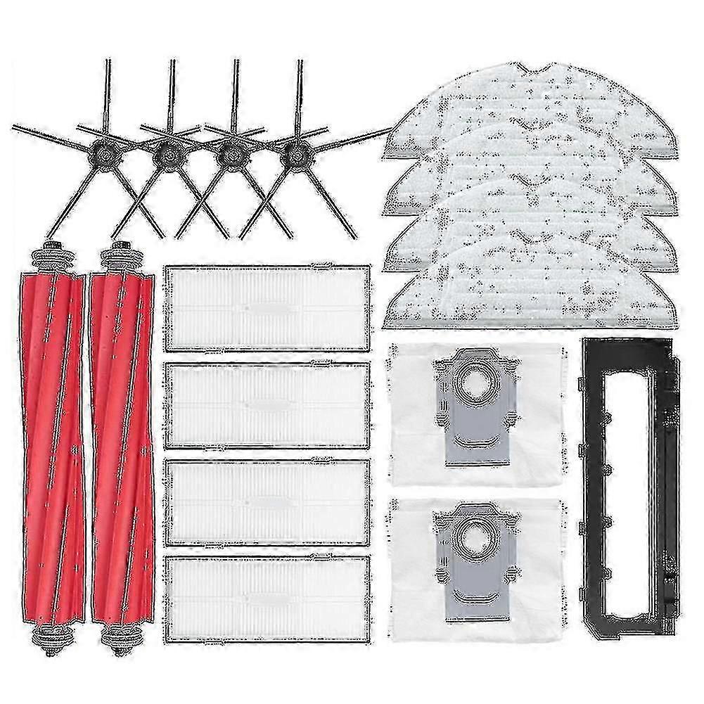 17pcs For Xiaomi Roborock S7 Maxv / S7 Maxv Plus / S7 Maxv