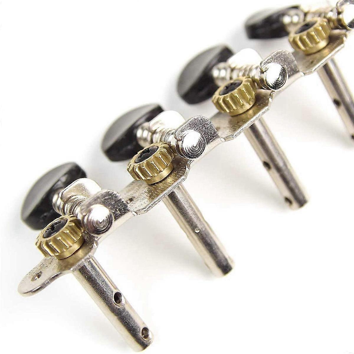 4 Set 4L4R Mandolin Tuning Pegs Machine Heads String Tuning Pegs for 8 Strings Mandolin Instruments 
