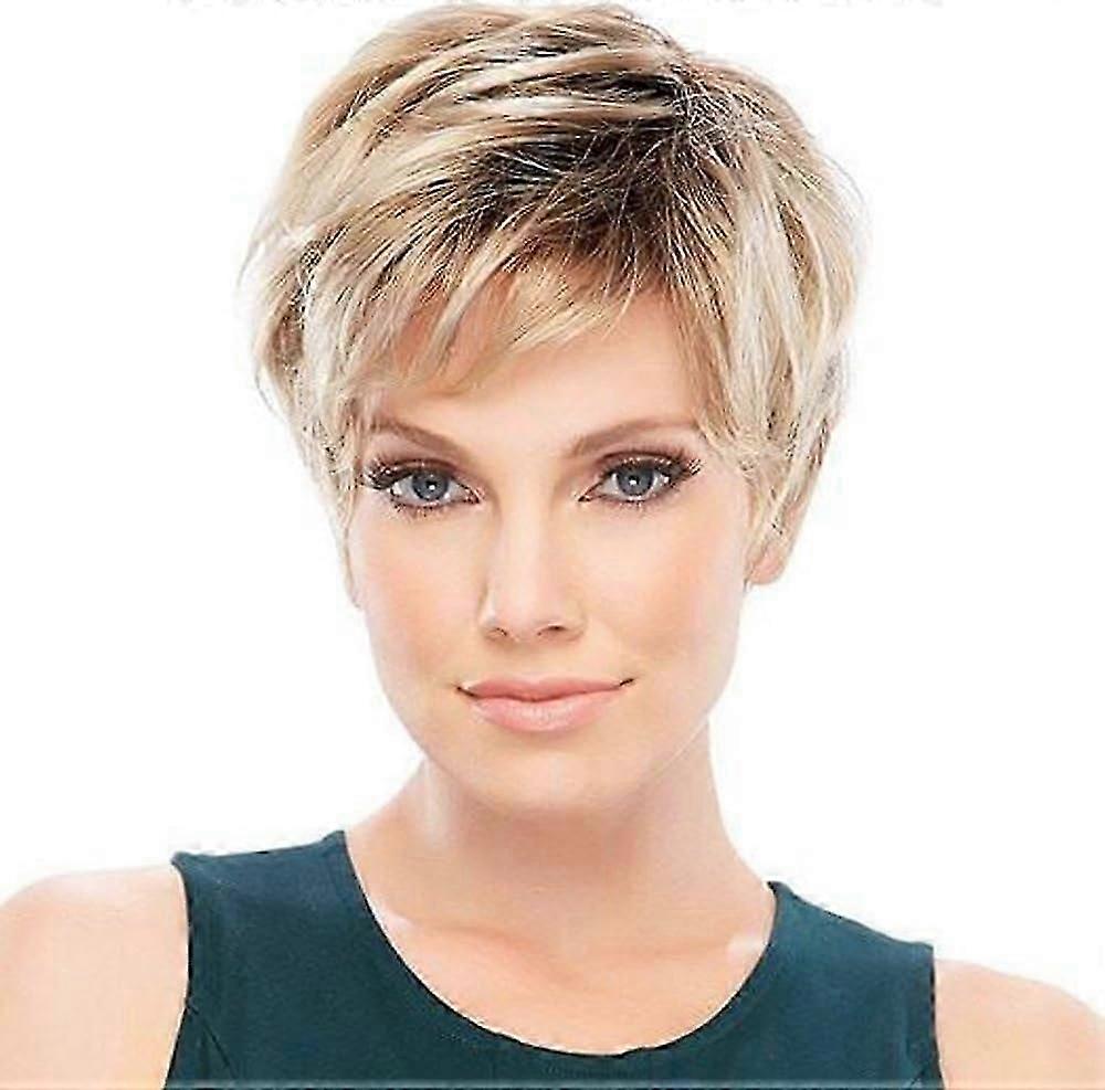 Parrucca Pixie Cut Parrucche Dei Capelli Umani Per Le Donne Parrucche Grigie Piuttosto Corte Per Le Donne Bianche