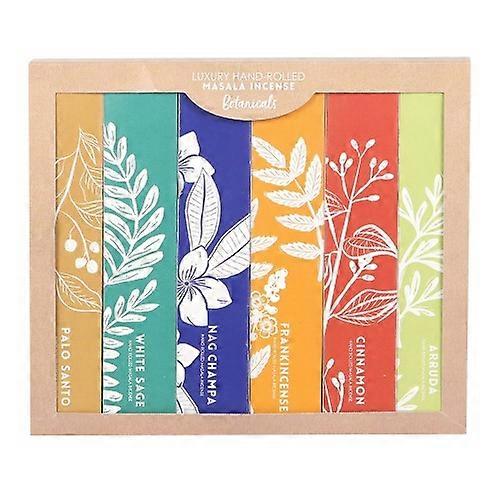 Something Different Botanical Masala Incense Sticks Set (Pack of 6)