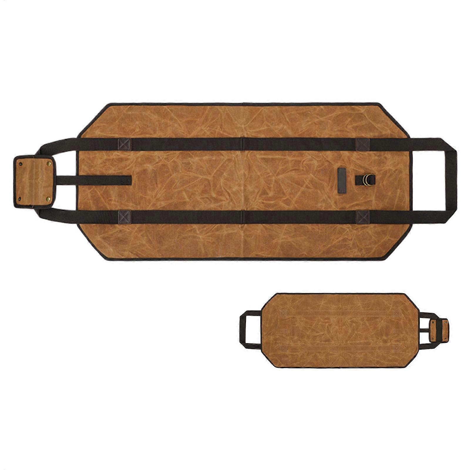 Robust fireplace wood bag, large capacity, waterproof, 97x45x1cm, reinforced