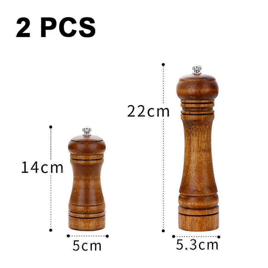 Beech Wood Pepper Mill, 10 Inch, Red