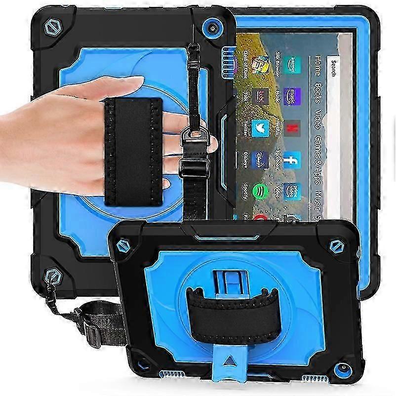 Fit For Amazon Kindle Fire HD 8 2020 Silicone+PC Case