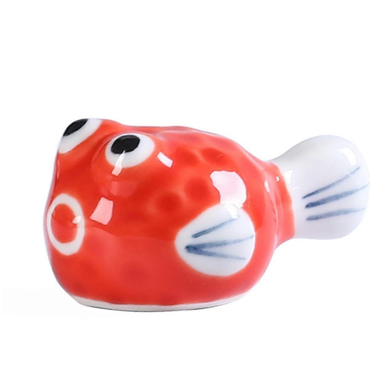 7 pieces chopstick rest made of ceramic chopstick holder table decoration for the dining table spoon holder made of ceramic