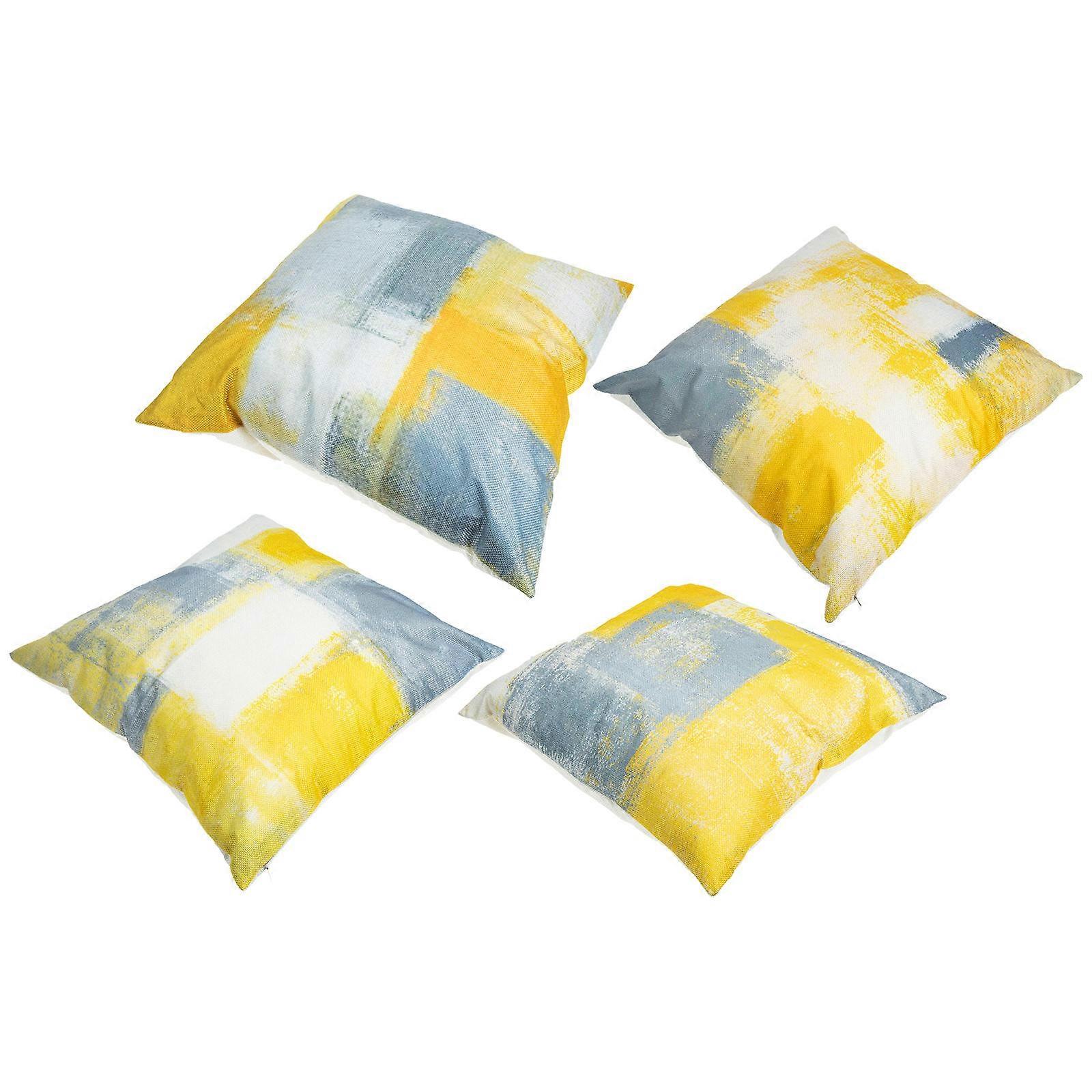 Square Pillow Covers European Decorative Indoor Use 45x45cm Washable