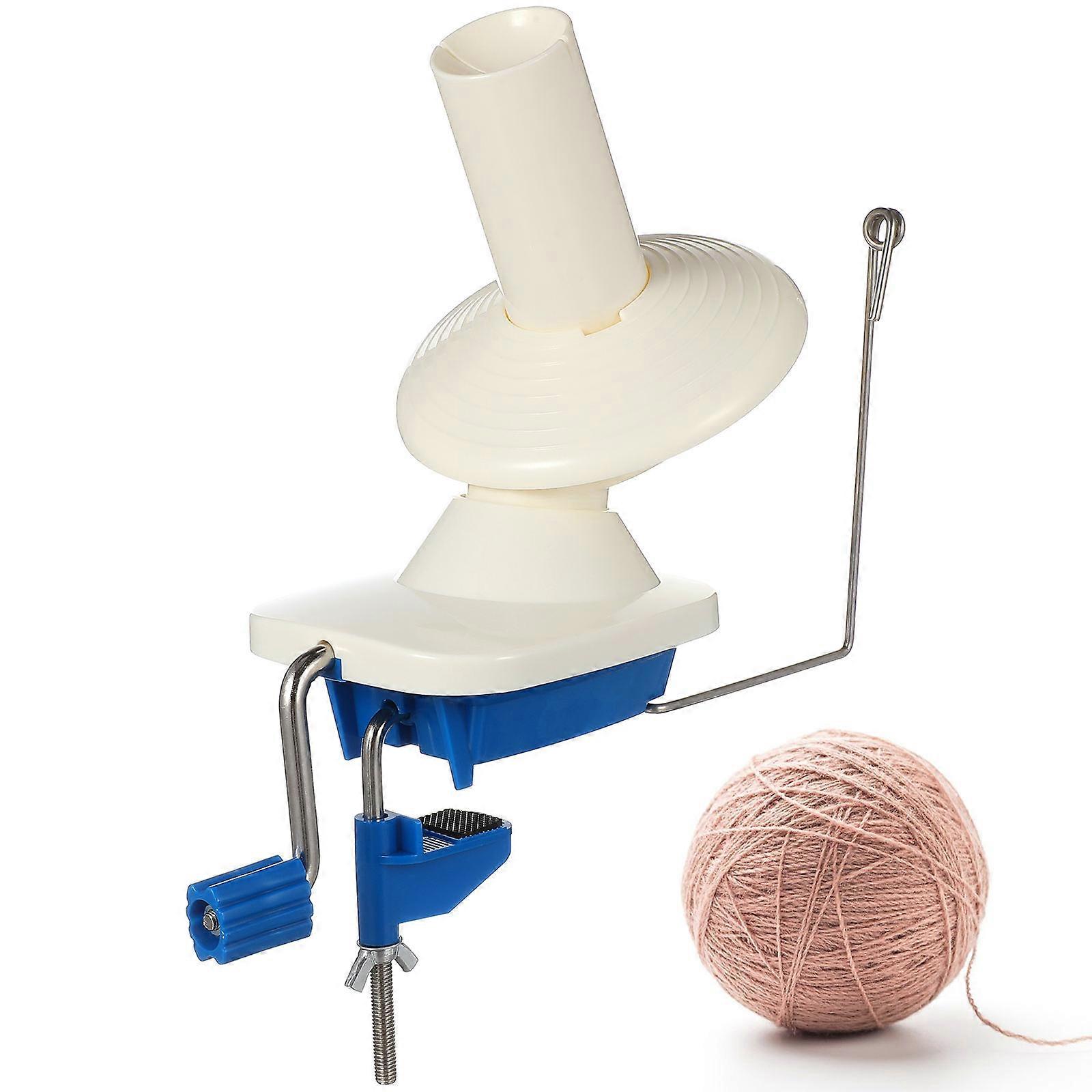 Yarn Winder For Crocheting Yarn Baller Winder For Knitters And Crocheters 20.50X17.50X16.50CM Hand Operated 1 Set