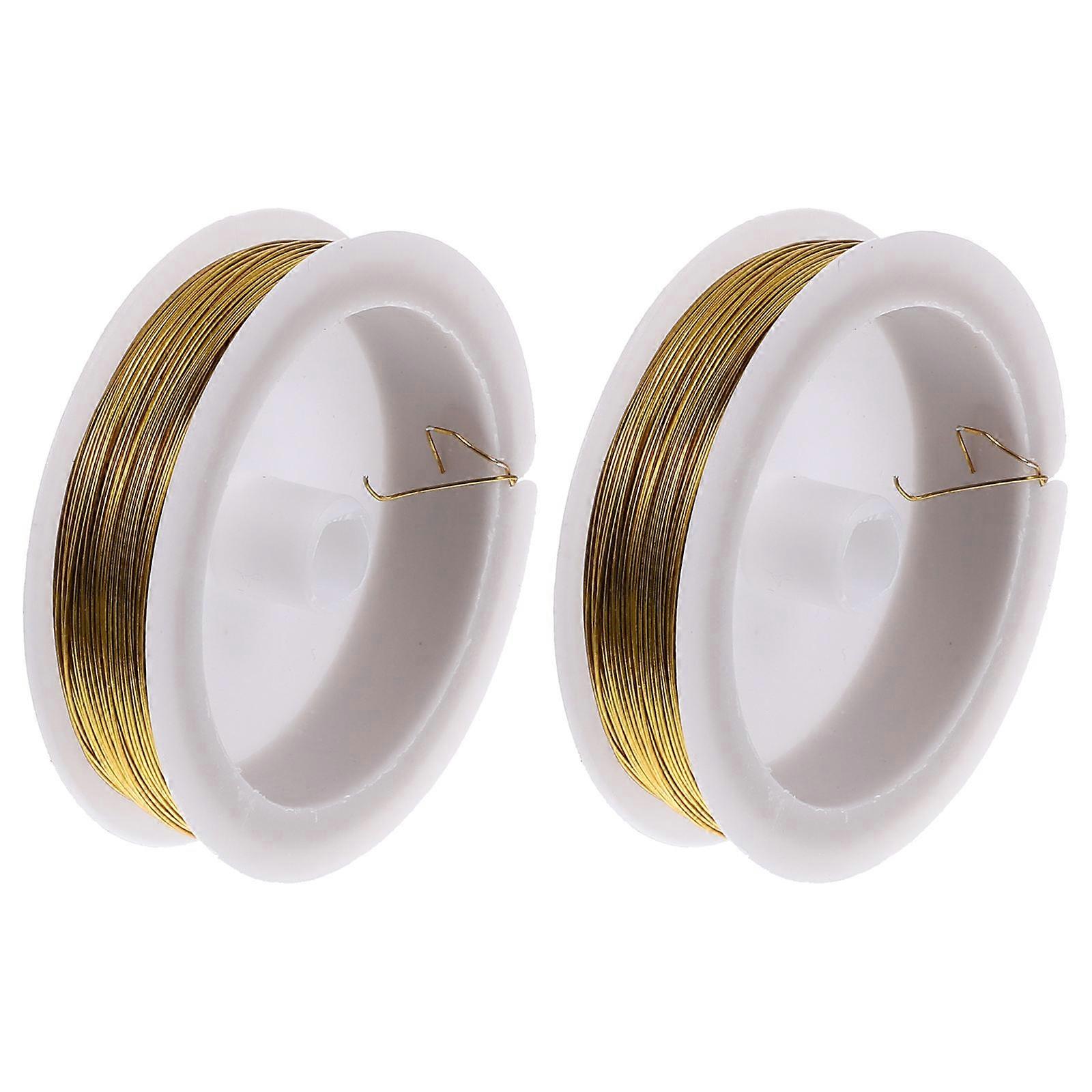Florists Wire Bendable For Living Rooms And Parties 0.5mm Diameter 2 Rolls