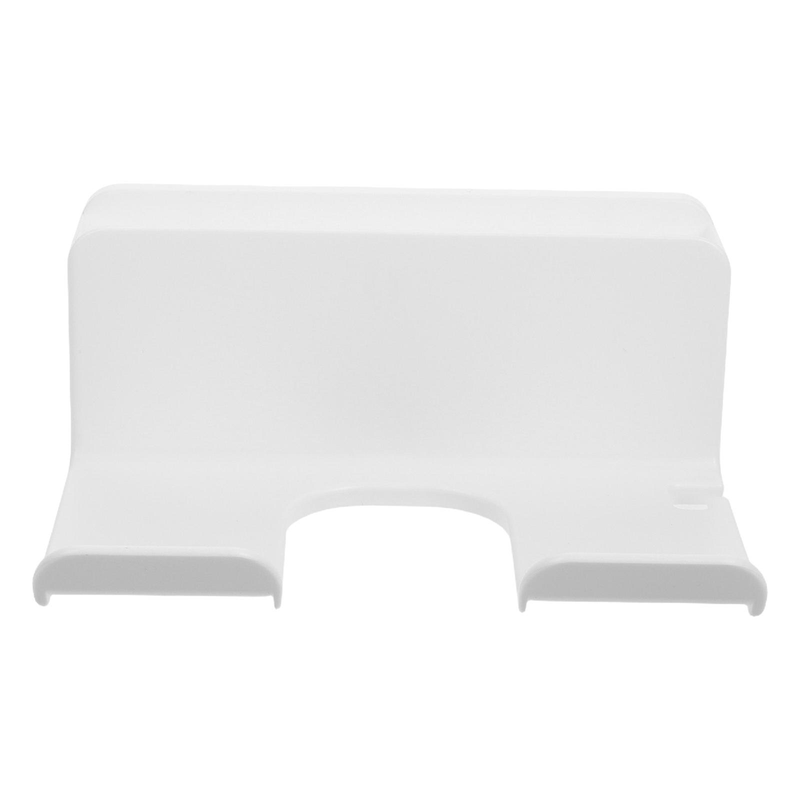 Adhesive Hair Dryer Holder Wall Mount Shelf for Bathroom – Secure Storage for Dryers & Curling Irons, Space Saving Design for Tidy Bathrooms