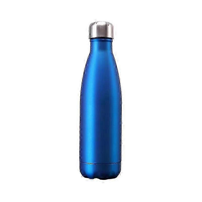 Bouteille à vide isolée de 500 ml pour l’eau à double paroi en acier inoxydable
