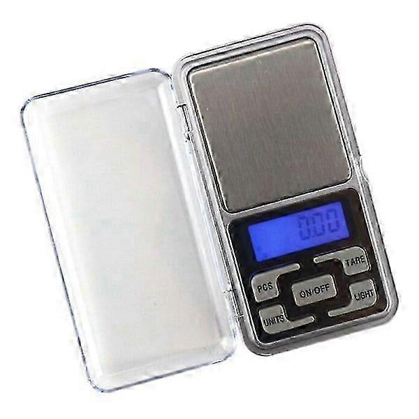 Digital scale in pocket format, Pocket Scale, Jewelery scale 0.01 - 200g Silver