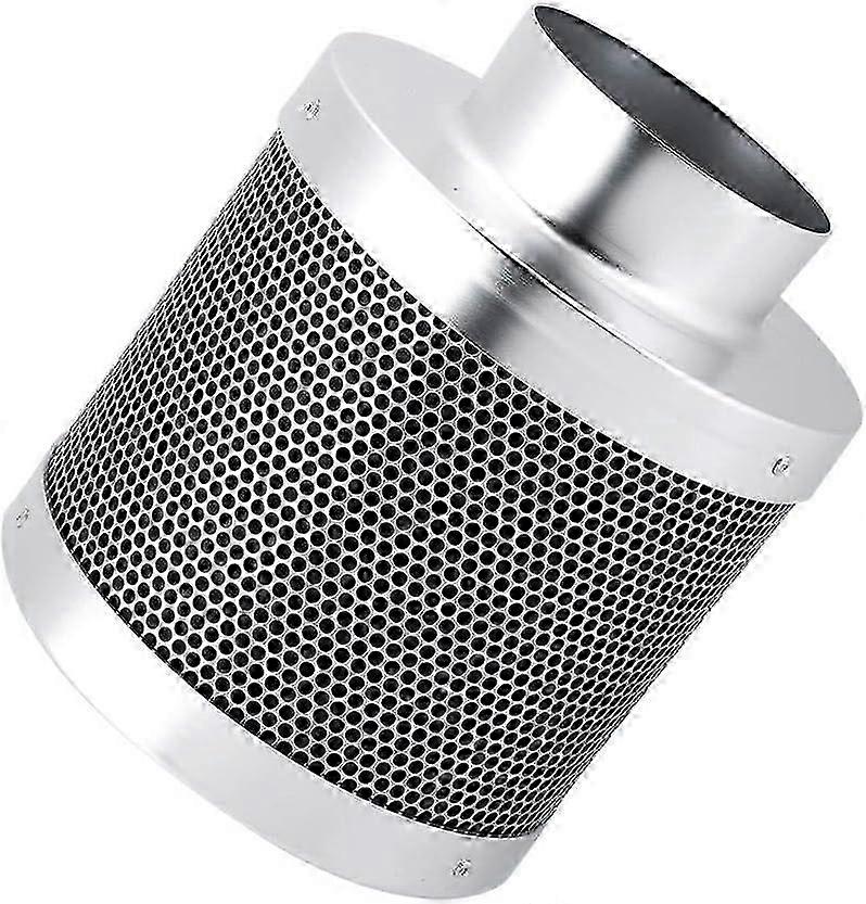 Stainless Steel Activated Carbon Filter Indoor Growing Charcoal Filter Activated Carbon Air Filter Carbon Odor Filter Hydroponic Carbon Filters