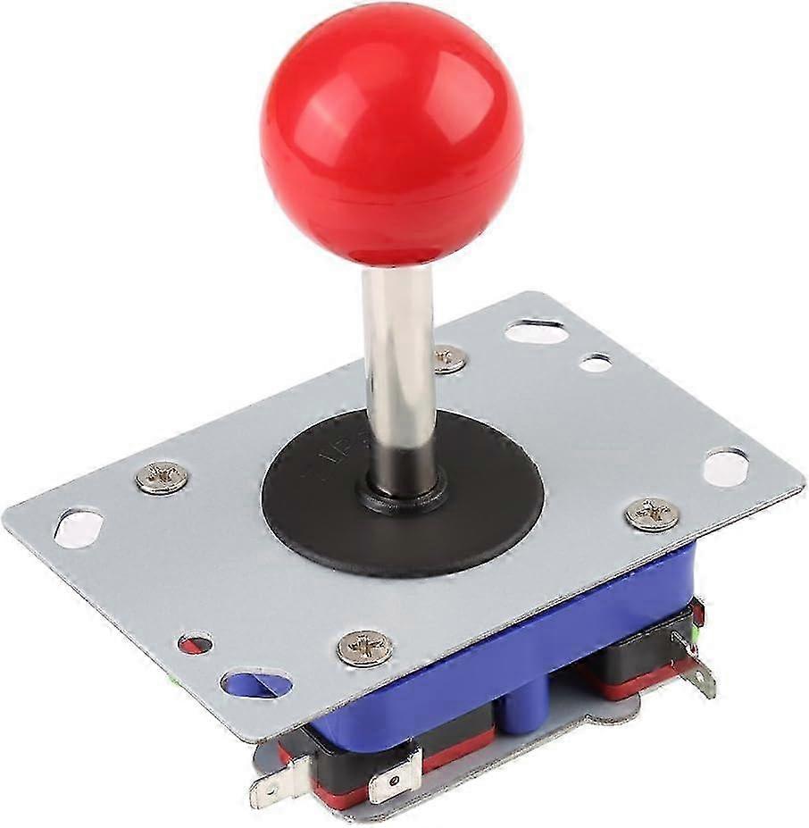 DIY Controller Kit with 1-Player Arcade Buttons and 2/4/8 Way Joystick Ball for Gaming