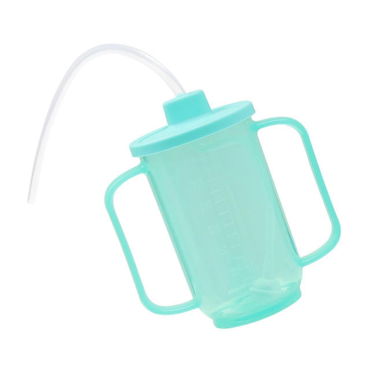 Leakproof and drinking cups for elderly patients and pregnant women with a comfortable design for those in need of care.
