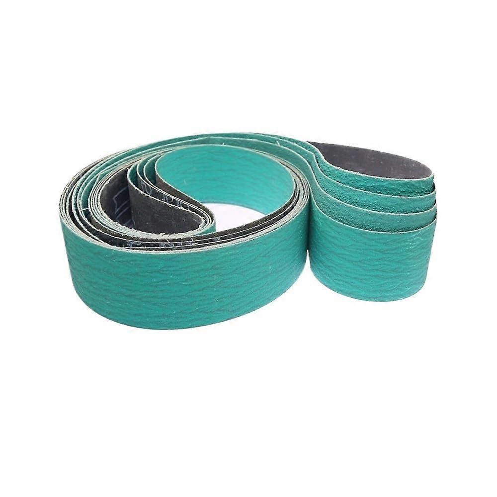 78.7 x 2 Inch Zirconia Sanding Belts Knife Sharpener Tool 40 60 80 120 Assorted 4 Pieces (Color: Mix) 78.7x2 inch mix