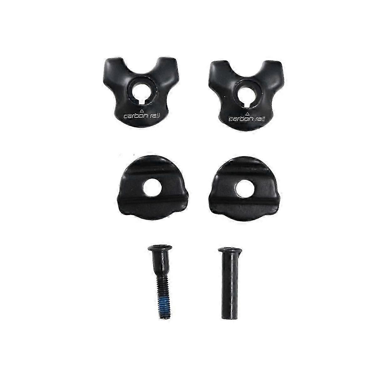 Bike Seatpost Clamp For Carbon Saddle Rails Adapter 7x9mm Bicycle Seatpost Tube Oval / Round Clips