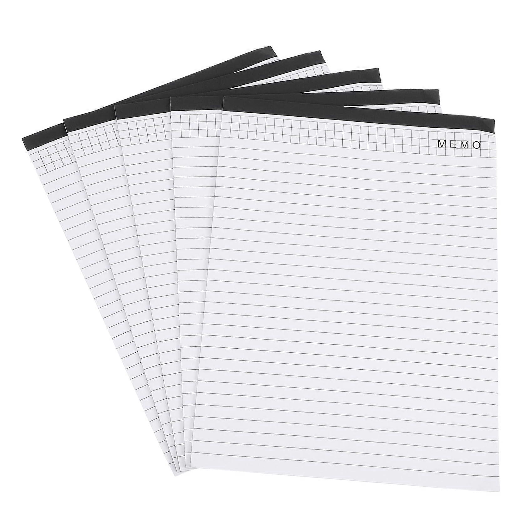 5Pack Notebook Bulk, Office Memo Notepads, Legal Pads, Executive Notebooks