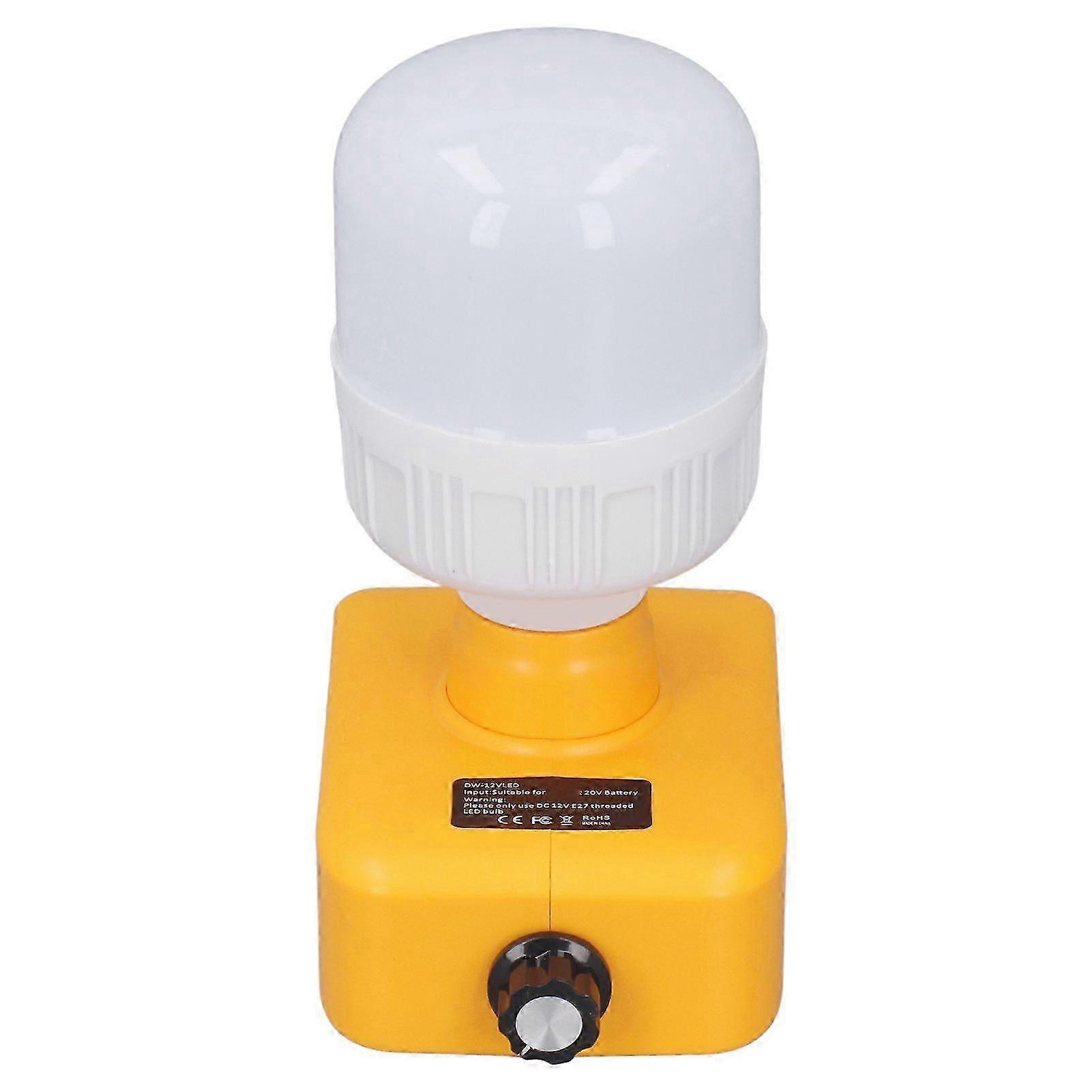 Brightness adjustable portable lithium battery LED work light
