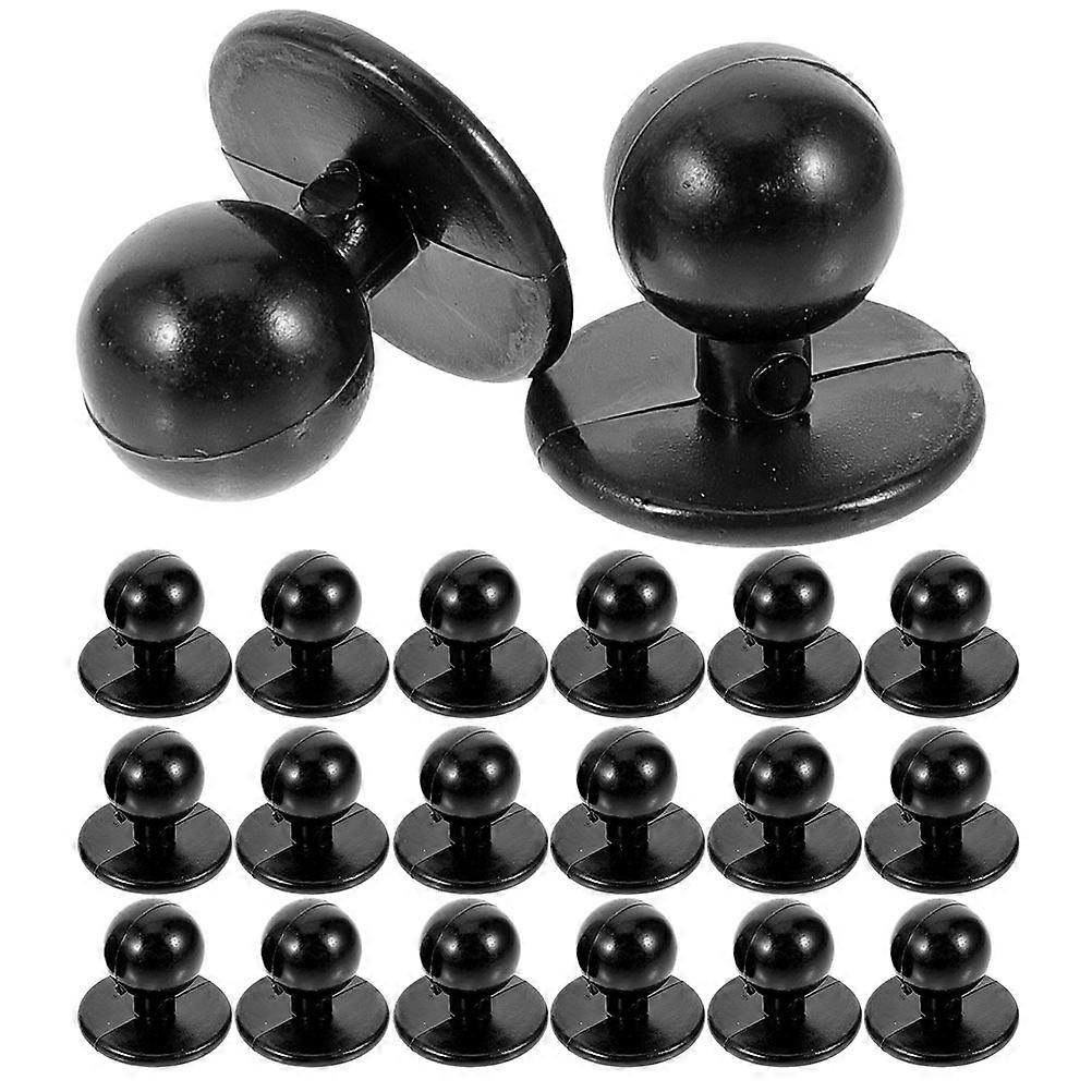 Chef Suit Stud Buttons Elegant Simplicity Professional Use 1.70X1.70X1.70Cm 50Pcs