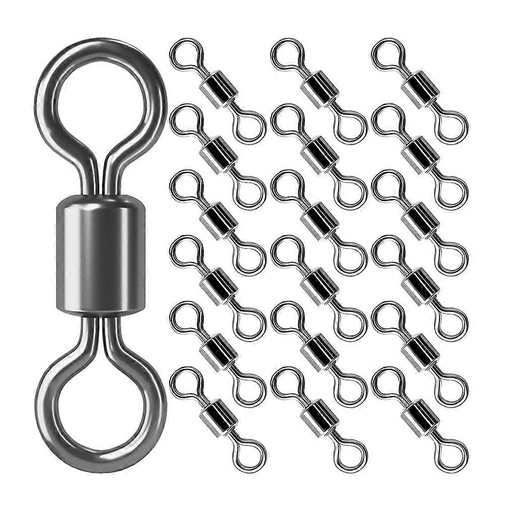 Here's a polished and professional product description for your fishing swivels:
**100pcs Fishing Swivels Connectors – Durable & Reliable Fishing