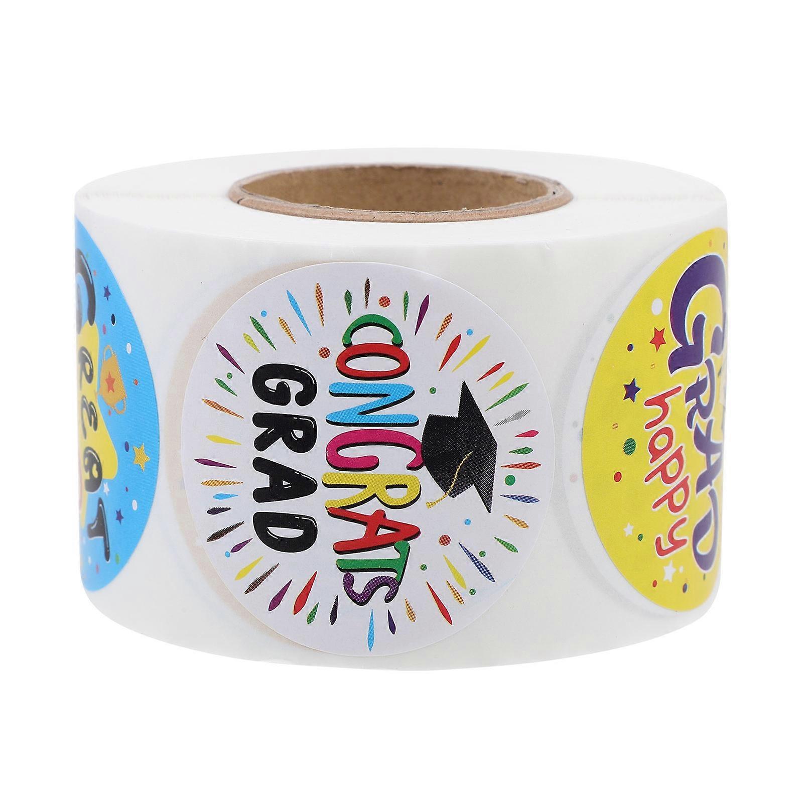 Cookie Stickers for Packaging Patterns Children present Tags 3.8cm x 3.8cm Square 500 Labels per Roll