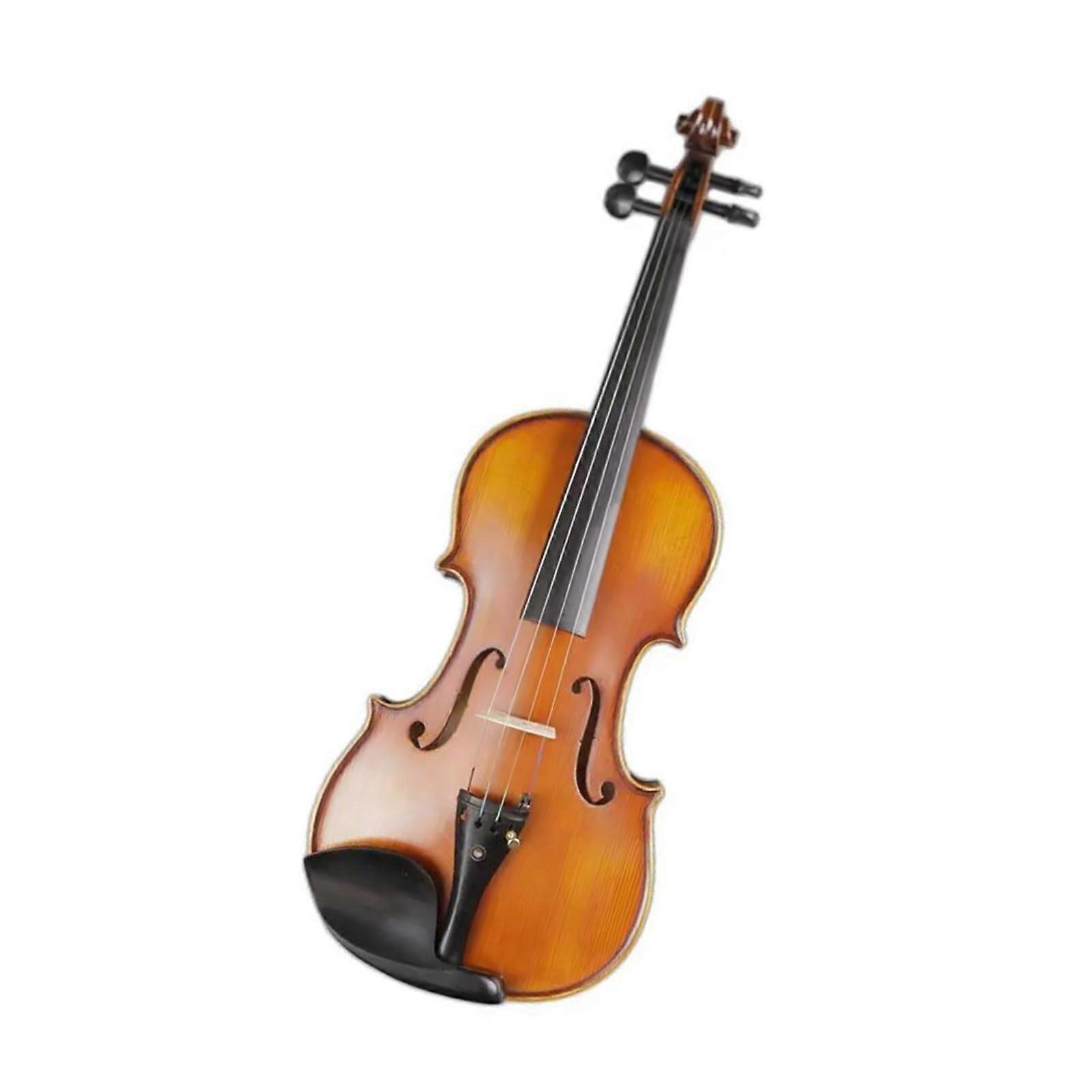 Full Violin Matte Pattern Violin Handmade Brazilian Wooden Bow 4/4 Musical Instrument (1/2)