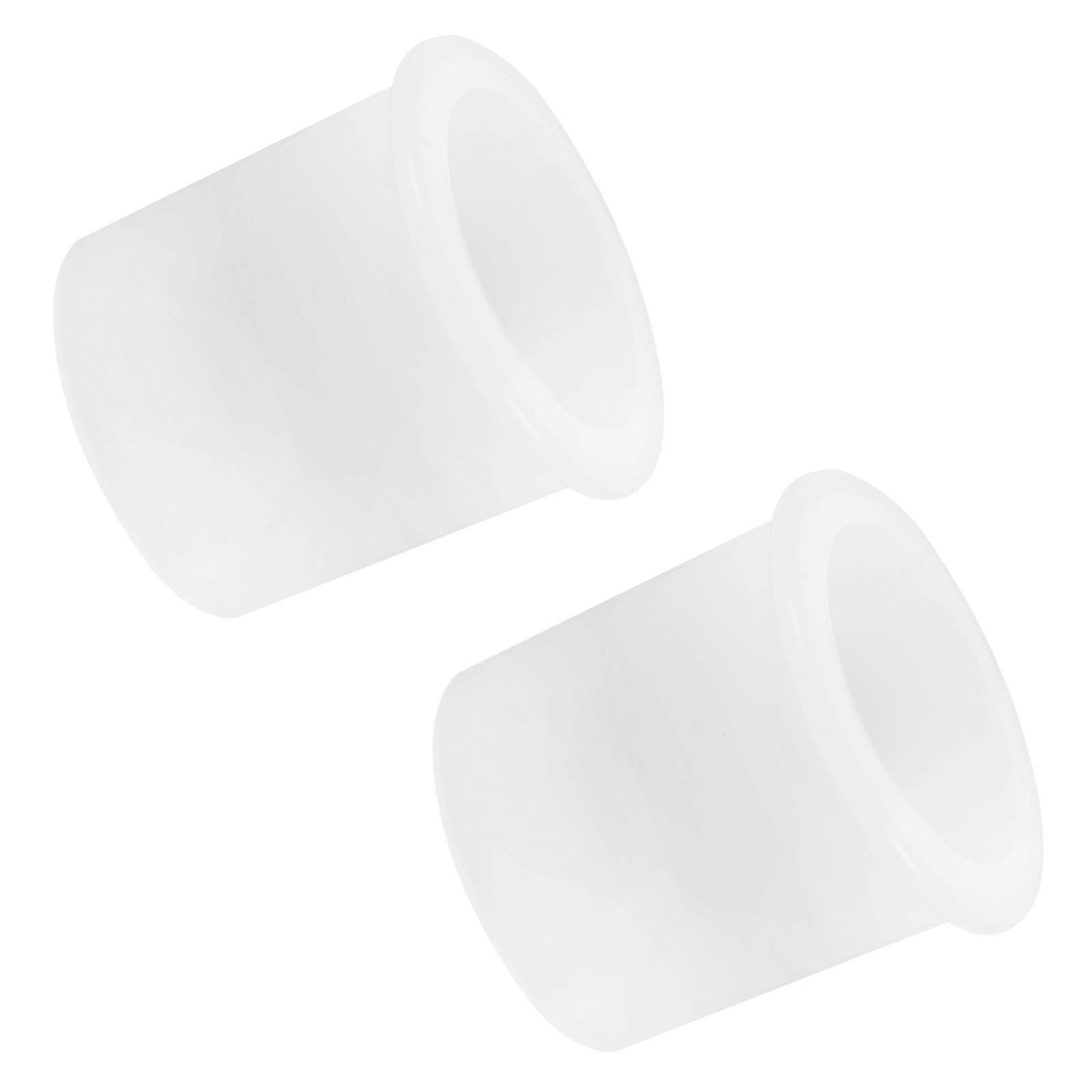 Patio Table Umbrella Hole Insert Silicone Material 7x7cm 2Pcs