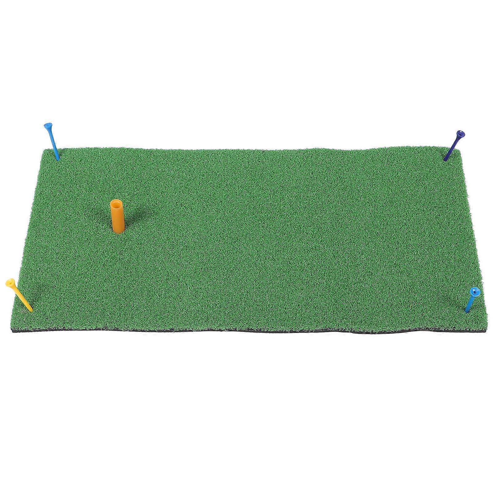 Mini Portable Golf Practice Mat Durable Hitting Pad for Indoor Training Easy to Clean Safe Material for Beginners