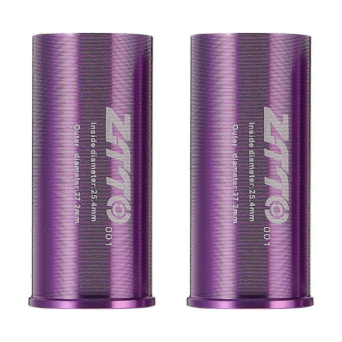 Aluminum Alloy Seatpost Tube Adapter for Mountain Bike Use Easy to Install and Remove 2Set