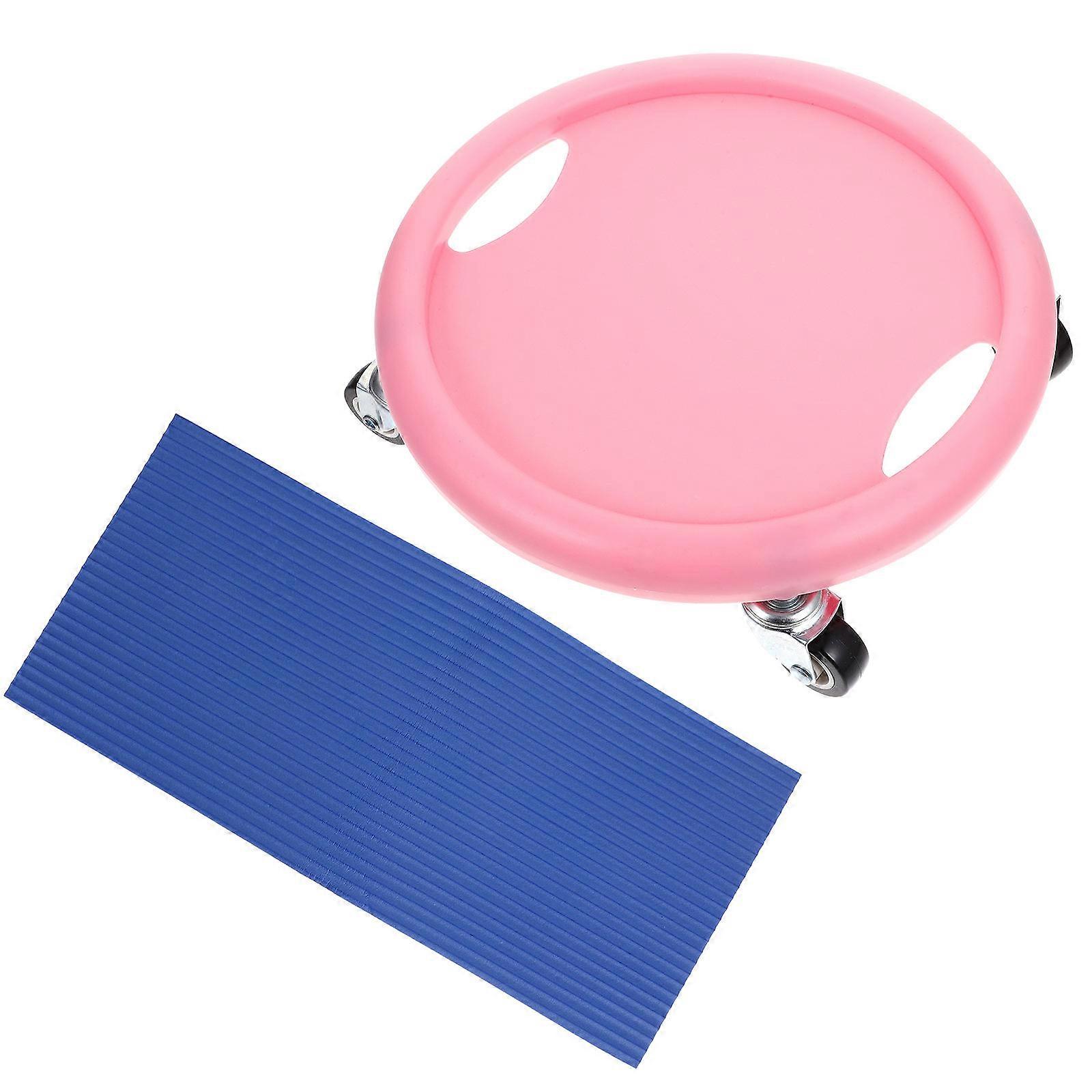 1 Set Workout Sliders Disc Abdominal Training Plate Fitness Equipment Fitness Sliding Plate and Knee Pad