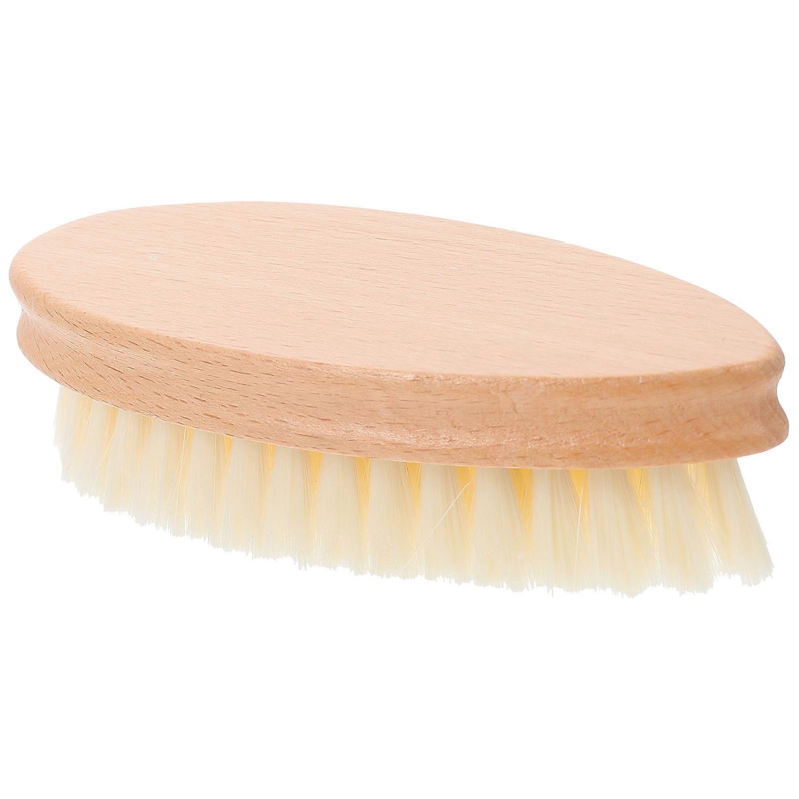 Yellow Multipurpose Cleaning Brush for Home Use Made of Plastic Lightweight and Practical 1 Pc