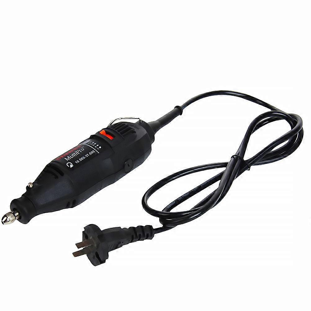 Rotary Tool Electric Drill Polishing Engraving Machine Cutting Sanding Machine Black For Professionals Hobbyists 5-Speed 1Set