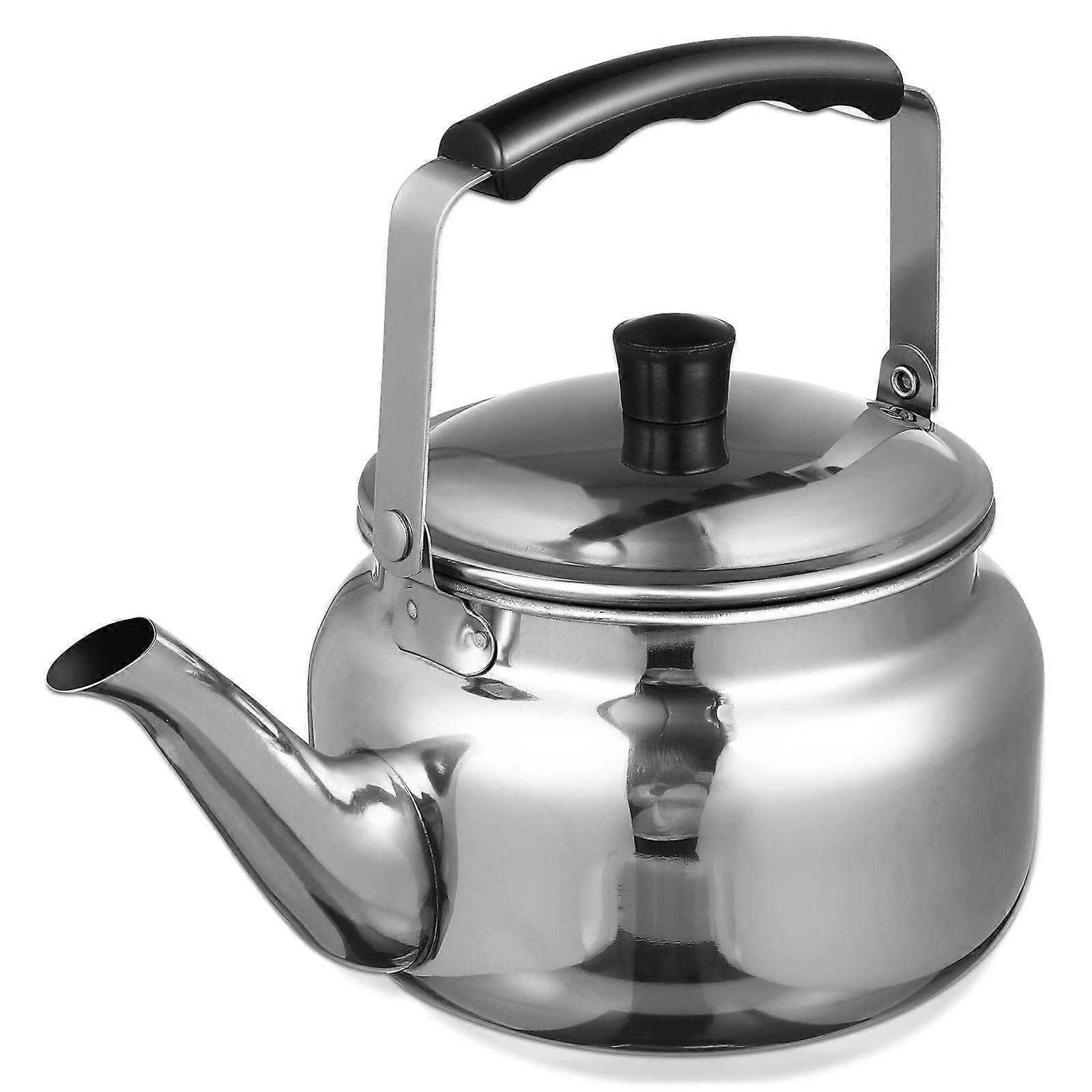 Stainless Steel Water Kettle 1 Set Stovetop Teapot with Anti scald Handle for Kitchen and Dining Room