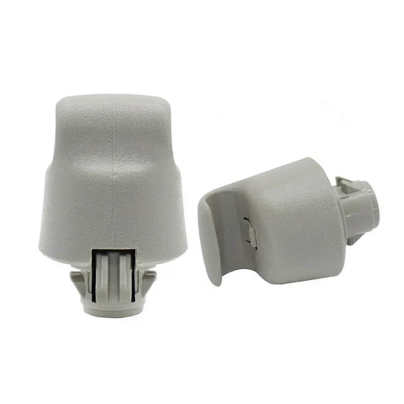 1 pair of gray sunshade clips, compatible with Nissan, Murano, Rogue