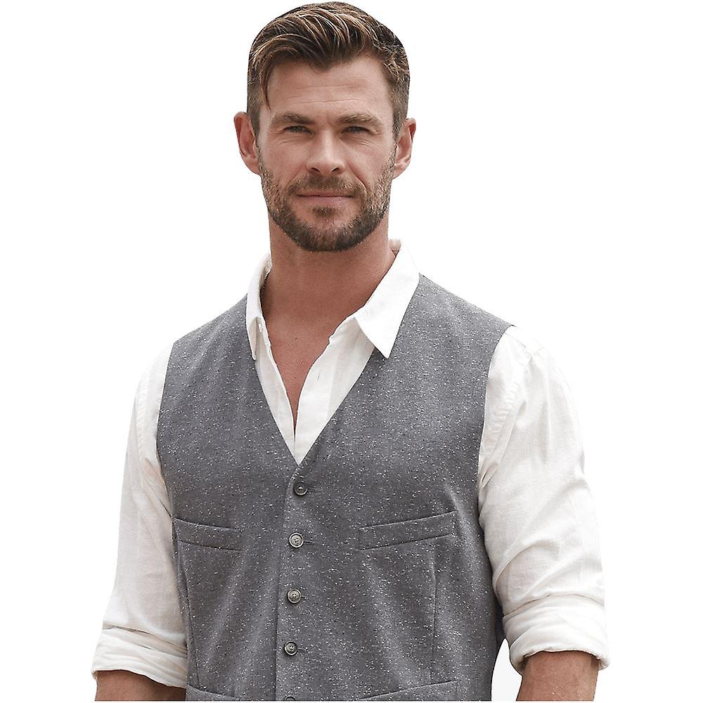 Chris Hemsworth (Weste) Halbkörper-Buddy-Ausschnitt